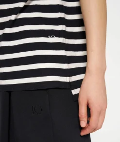 short sleeve tee stripes