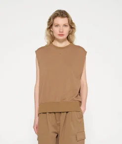 sleeveless sweater