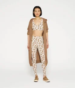 sporty bra leopard