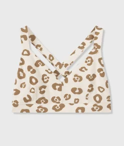 sporty bra leopard