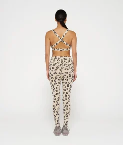 sporty bra leopard