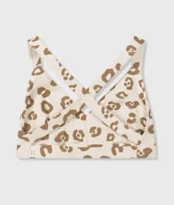 sporty bra leopard