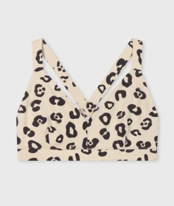 sporty bra leopard