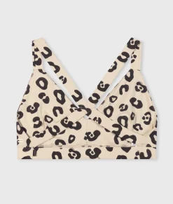 sporty bra leopard