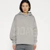statement hoodie logo patch