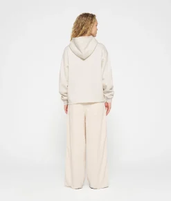 statement hoodie pearls