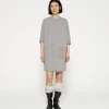 sweat dress pinstripe