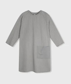 sweat dress pinstripe