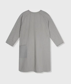 sweat dress pinstripe