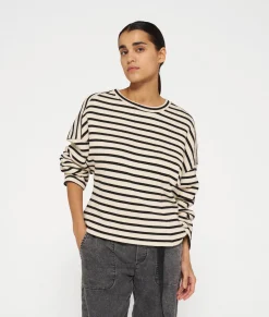 sweater smock stripes