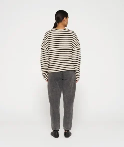 sweater smock stripes