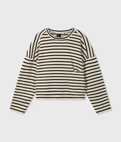 sweater smock stripes