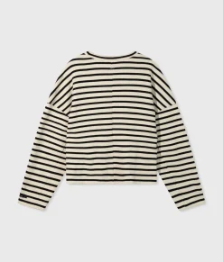 sweater smock stripes