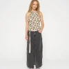 tank top rib leopard