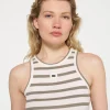 tank top rib stripes