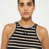 tank top rib stripes