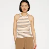tank top rib stripes