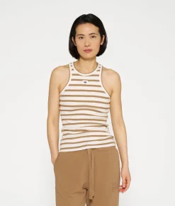 tank top rib stripes