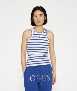 tank top rib stripes