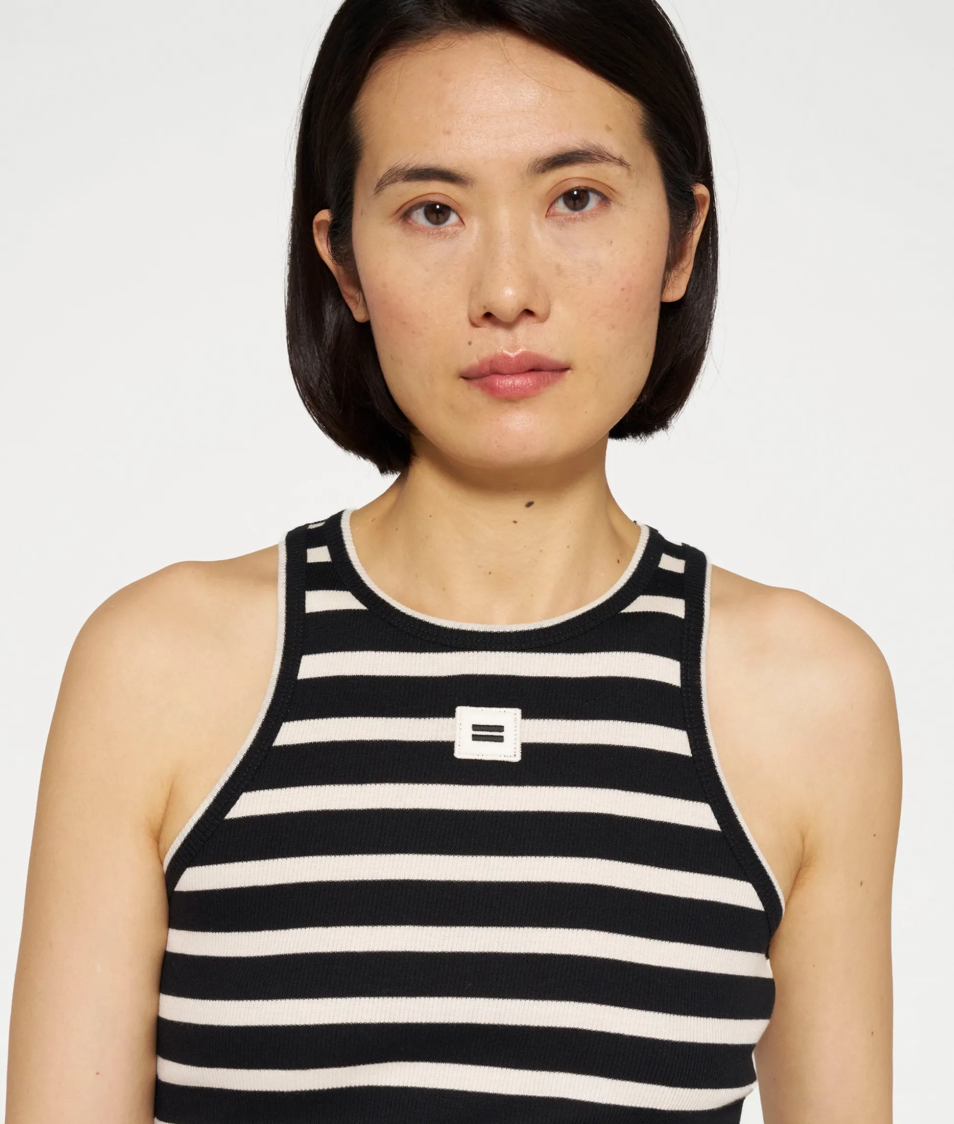 tank top rib stripes