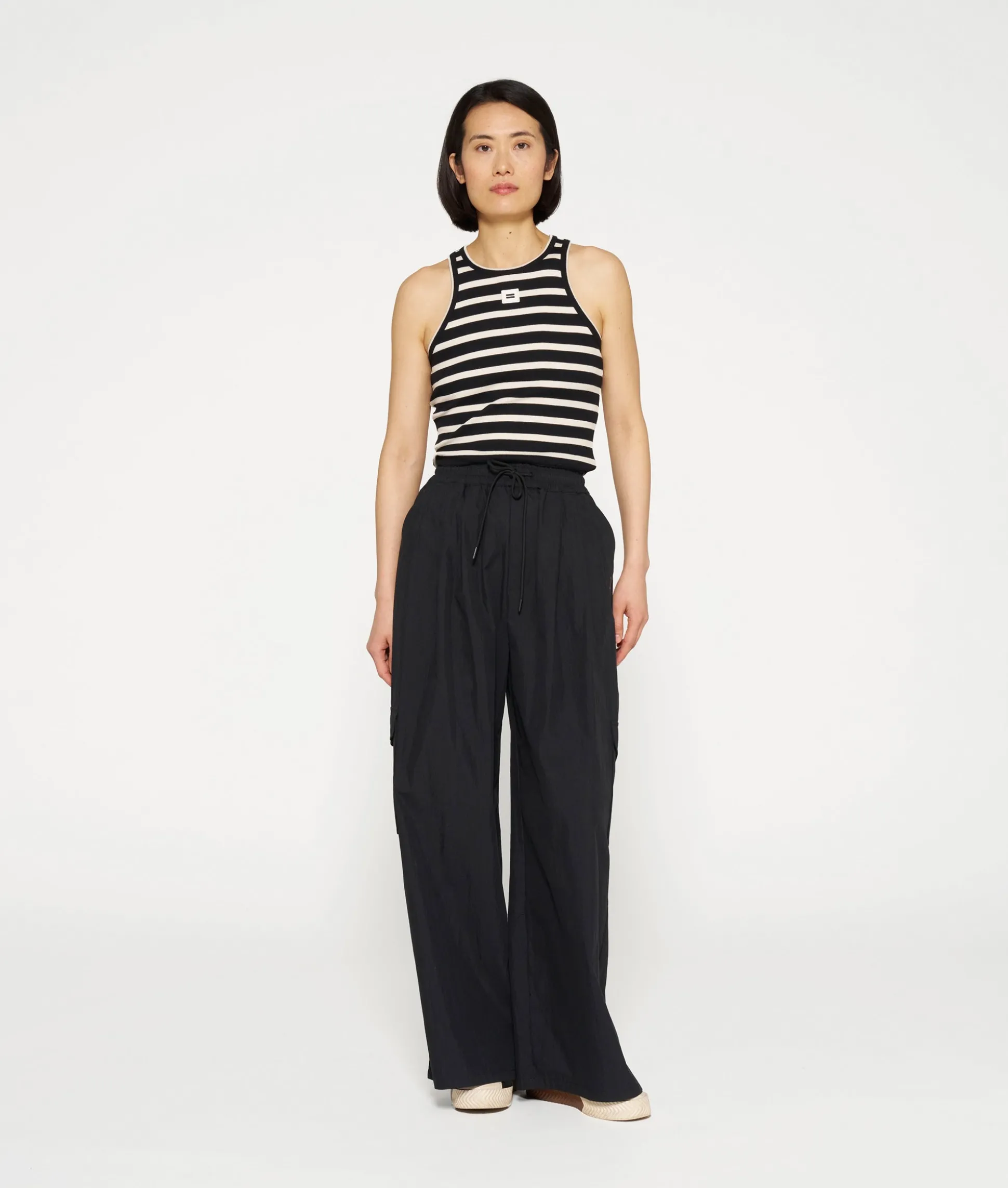 tank top rib stripes