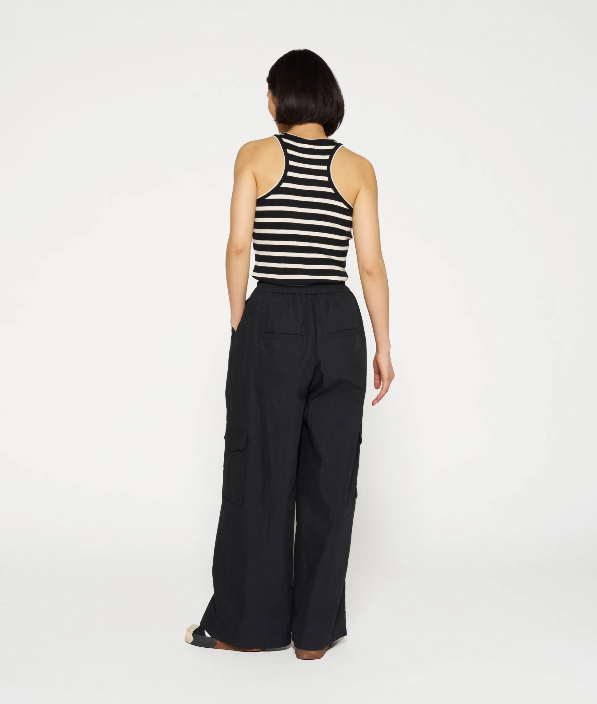 tank top rib stripes