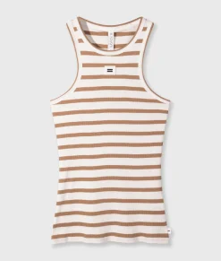 tank top rib stripes
