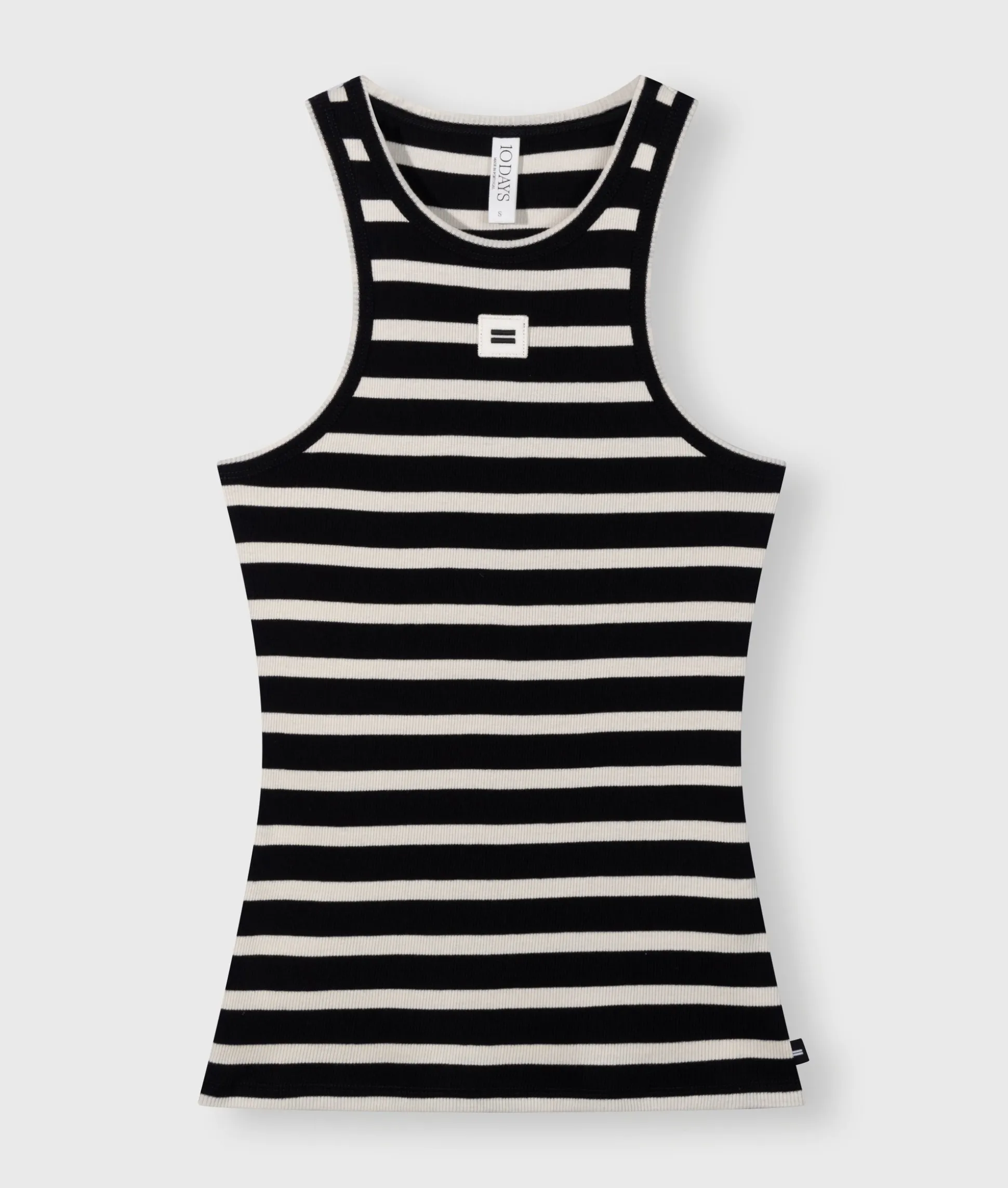 tank top rib stripes