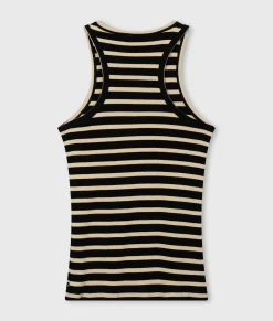 tank top rib stripes