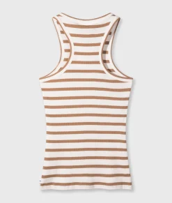 tank top rib stripes