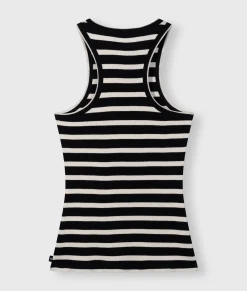 tank top rib stripes