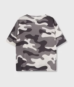 tee blouse camo