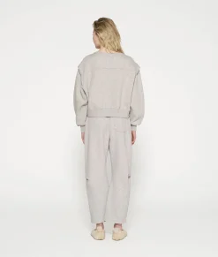 texture fleece jogger
