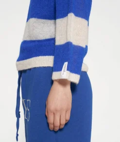 thin knit sweater stripes