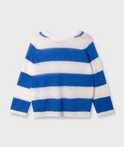 thin knit sweater stripes