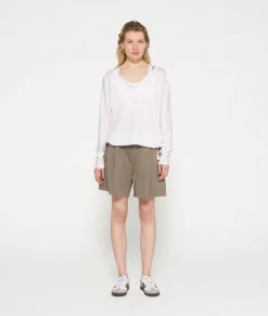tie long sleeve tee