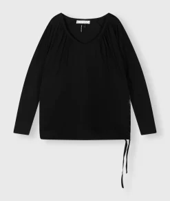 tie long sleeve tee