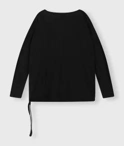 tie long sleeve tee