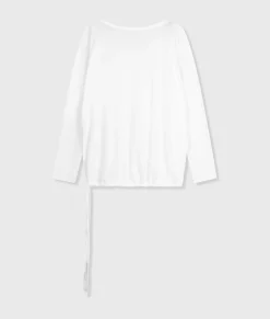tie long sleeve tee
