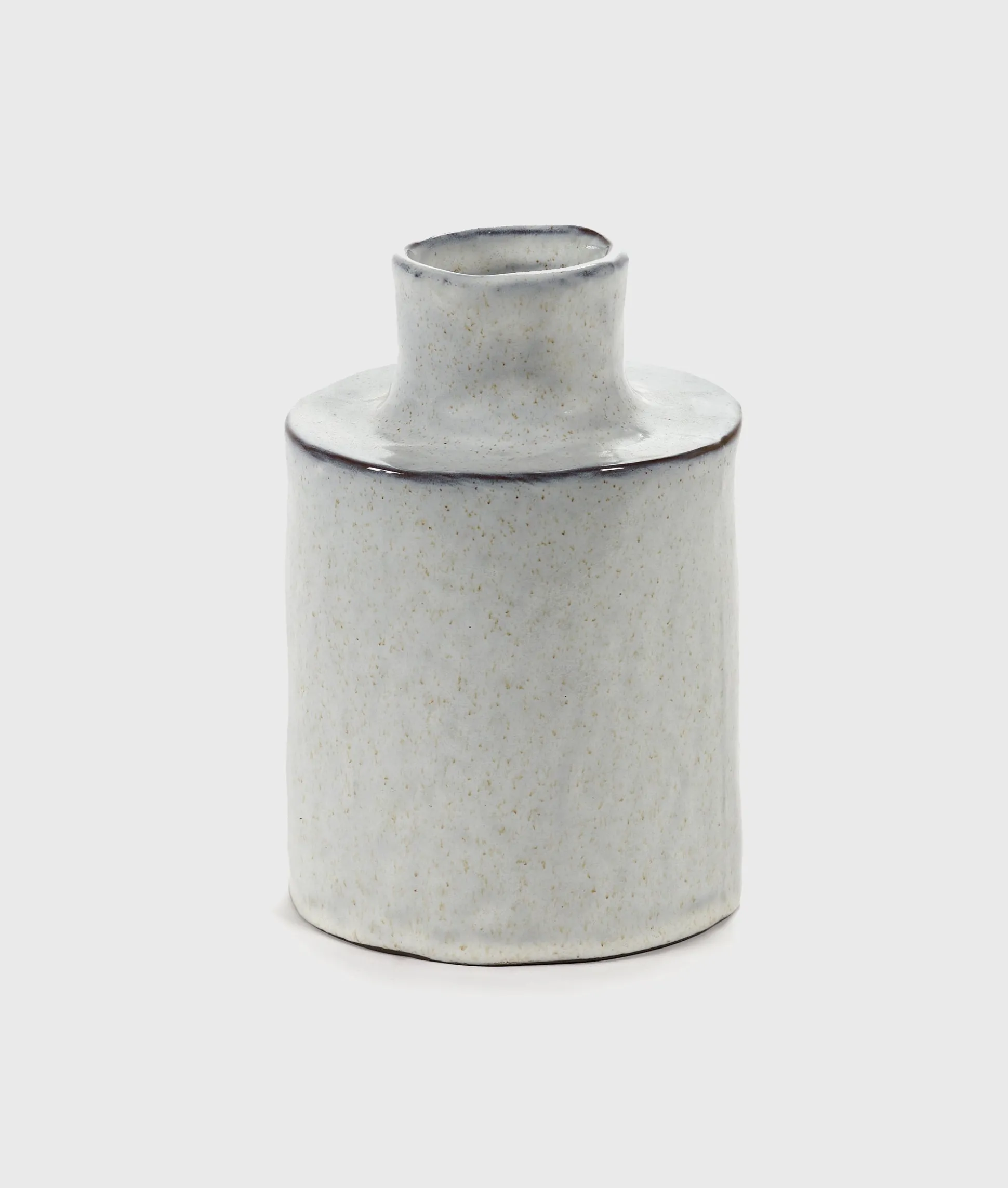 Vase 4 Héléna white 15CM
