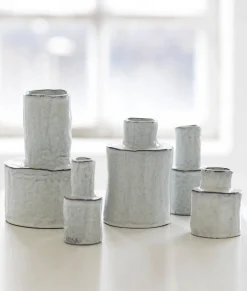 Vase 3 Héléna white 14CM