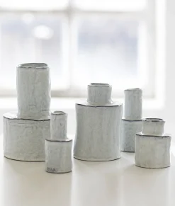 Vase 5 Héléna white 19CM