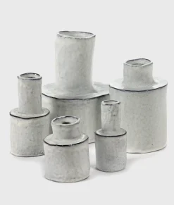 Vase 3 Héléna white 14CM
