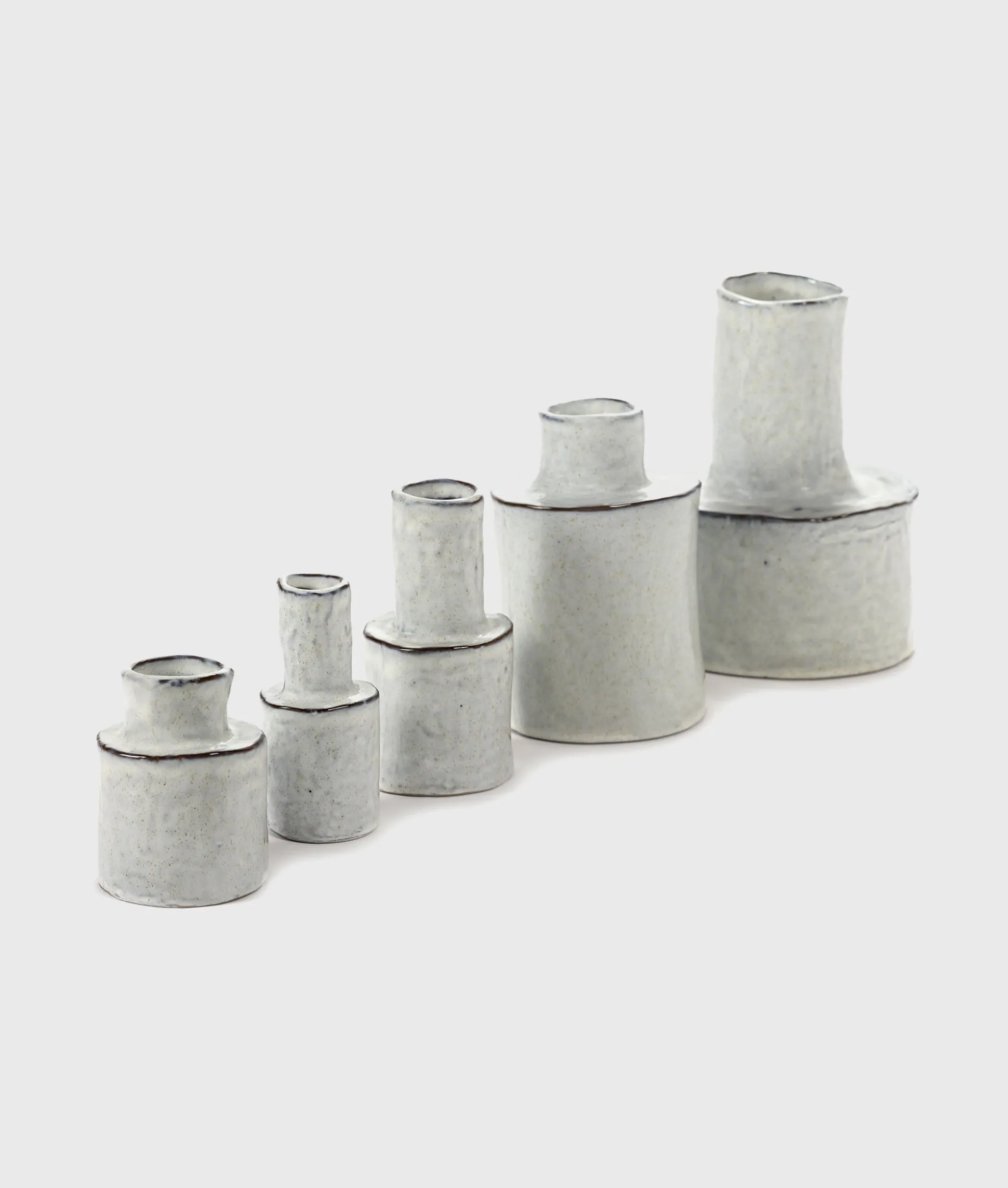 Vase 4 Héléna white 15CM