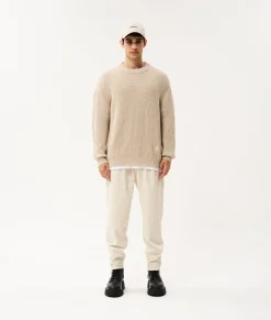 Wolf knitted jumper