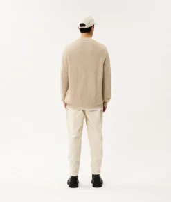 Wolf knitted jumper