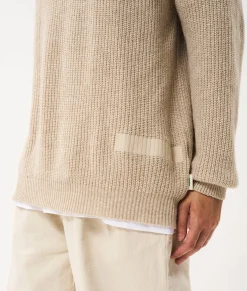 Wolf knitted jumper