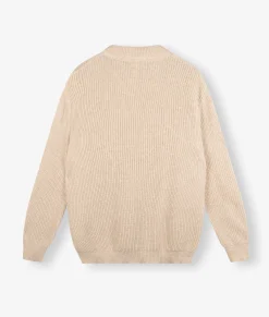 Wolf knitted jumper
